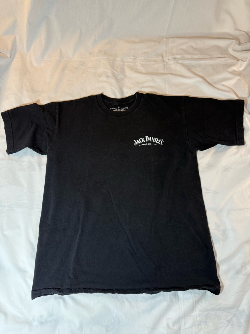 Jack Daniels Black Short Sleeve Logo Tee